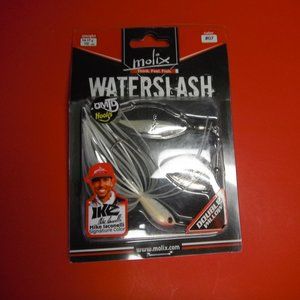 New Molix Water Slash Ike Double Willow Lure #7 Special White